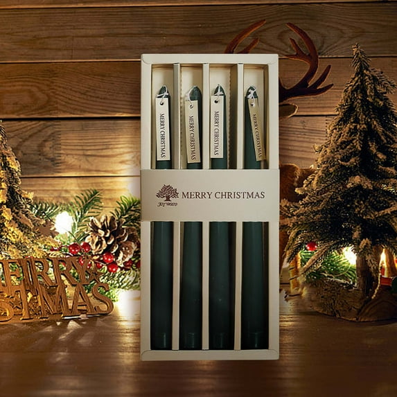 Long Pole Taper Candles, Colored Aromatherapy Candles for Holiday Tables, Birthdays, and Banquets