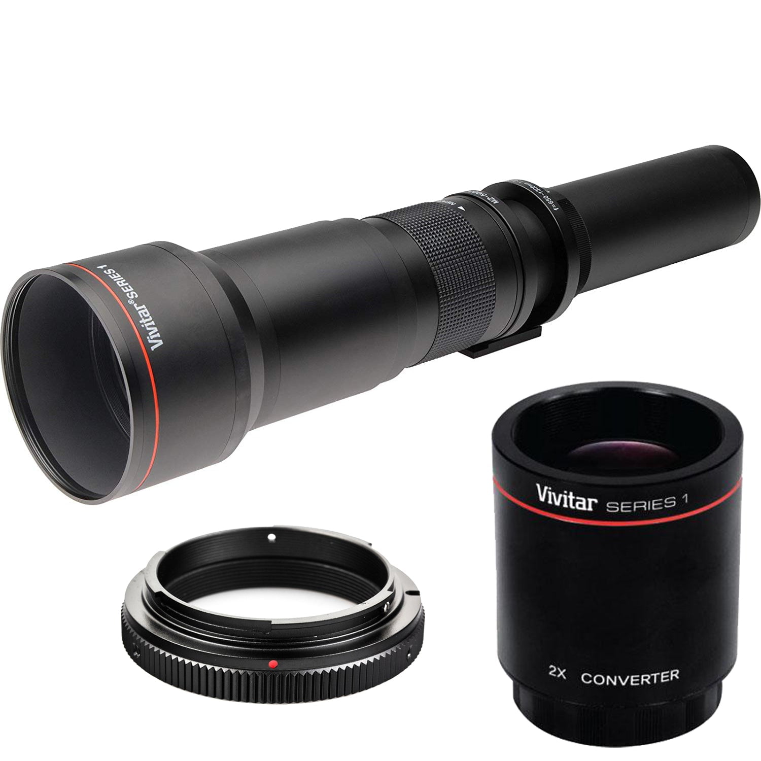 Long Range 650mm 2600mm f 8 Manual Telephoto Zoom Lens for Nikon