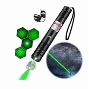 Long Range Green Laser Pointer High Power, Material Upgrade Laser Pointer Pen，2000 Metres Green Lazer Pointer Rechargeable for Hiking,Cat Laser Toy Laser Pointer Rechargeable