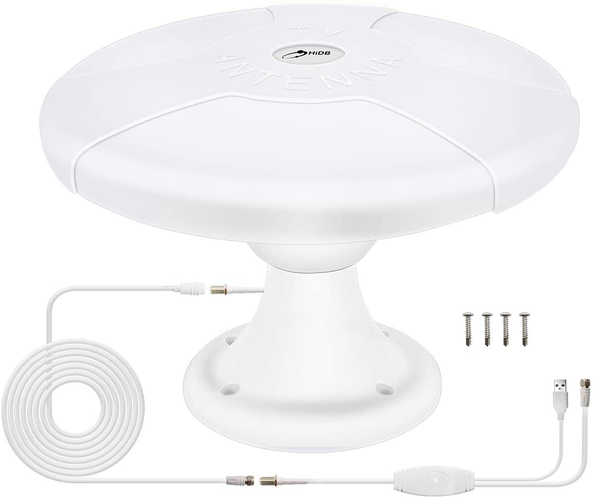 Long Range RV TV Antenna Outdoor Digital HDTV Antenna, Amplifier Signal