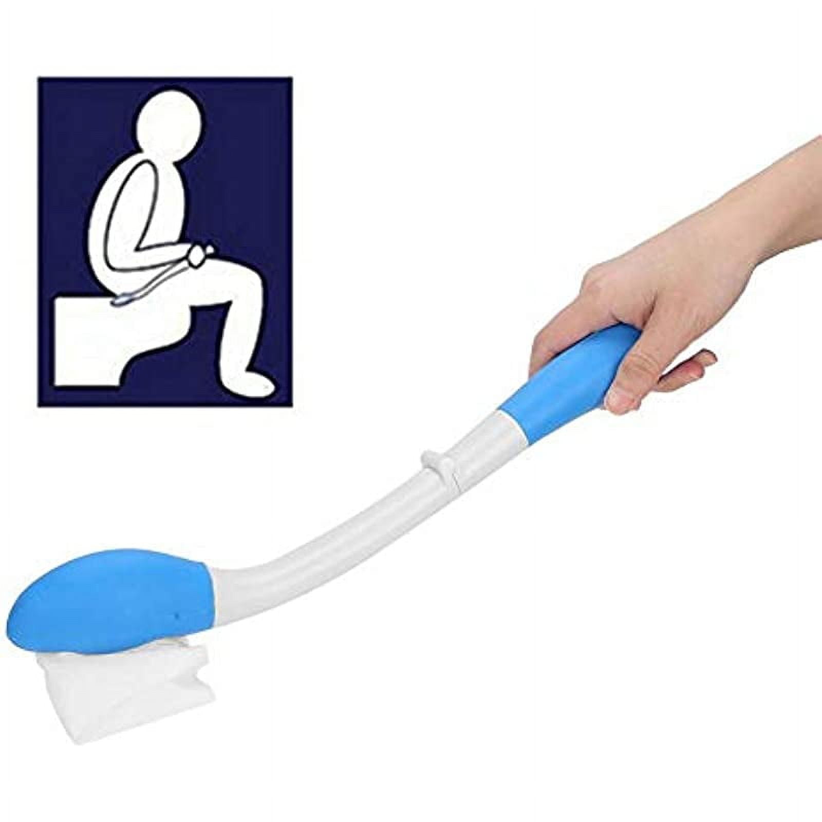 Long Reach Comfort Wipe , Foldable Handle Bottom Wiper Paper Tissue