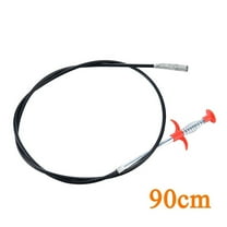 Long Reach Pick Up Tool - 60cm/90cm Flexible Spring Grip with 4-Claw Grabber for Screws, Bolts & Small Objects - Metal & Plastic Construction