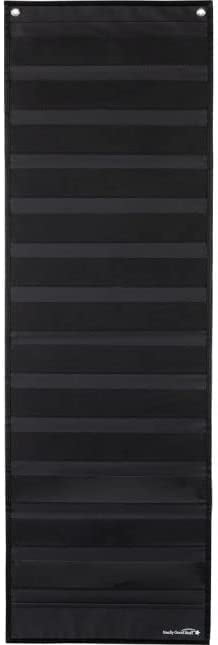 Long Rectangle Pocket Chart Black - 1 pocket chart - Walmart.com