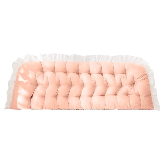 Long Rectangular Headboard Pillow Backrest Cushion for Bed Sofa Daybed Floor Comfortable Soft Bolster Reading Decorative Home