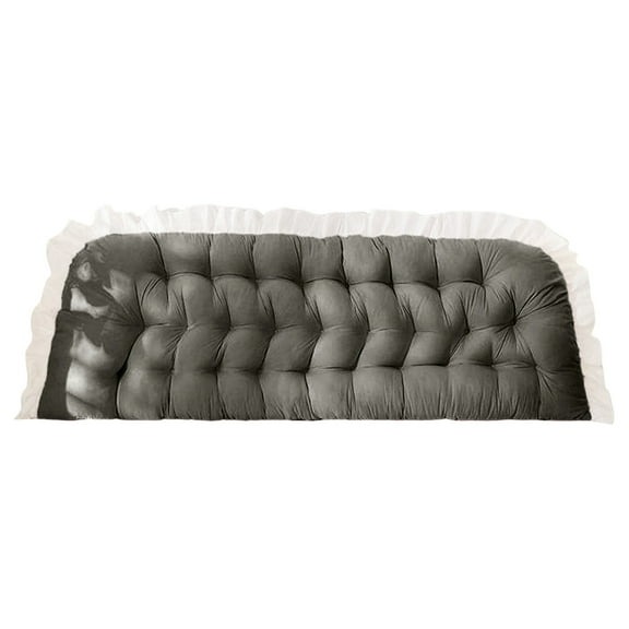 Long Rectangular Headboard Pillow Backrest Cushion for Bed Sofa Daybed and Floor Comfortable Soft Bolster Reading Decorative Home