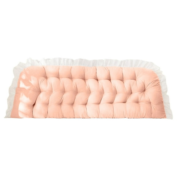 Long Rectangular Headboard Pillow Backrest Cushion for Bed Sofa and Floor Soft Bolster Comfortable Reading Daybed Decorative Home