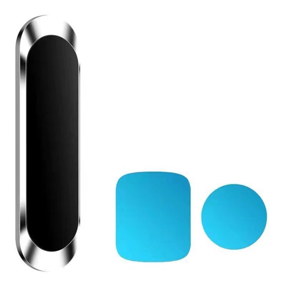 Long Rectangular Magnetic Car Phone Holder With Strong Magnet, Adhesive Dashboard Mount, Heat-Resistant & Scratch-Resistant For 4.7-7 Inch Phones, Ideal For Daily Commuters, Road