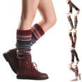 thumbnail image 1 of Long Ribbed Leg Warmers 80s Style Dance Sports Knit Sock for Men Women, 1 of 4