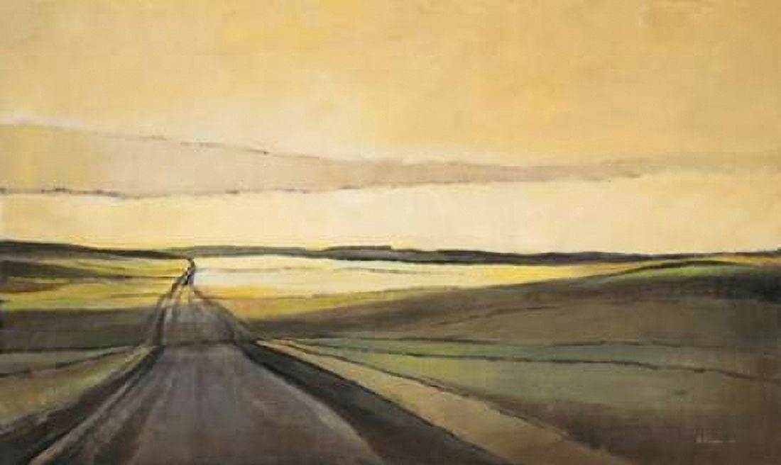 Long Road Canvas Art - Wendy Kroeker (12 x 18)