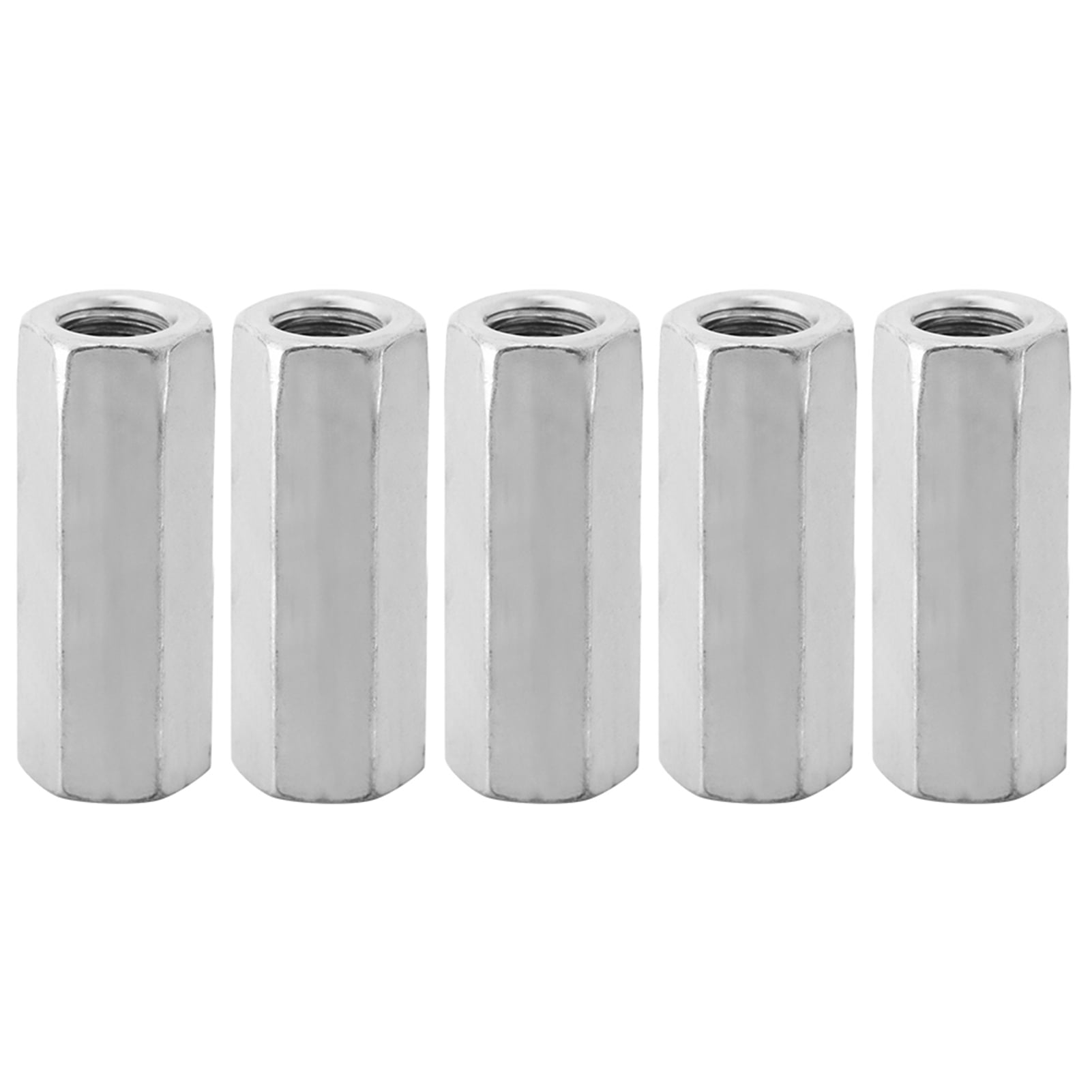 Long Rod Threaded Fasteners 5-Pack M12*50 Hex Nut Standoffs Daboolka ...