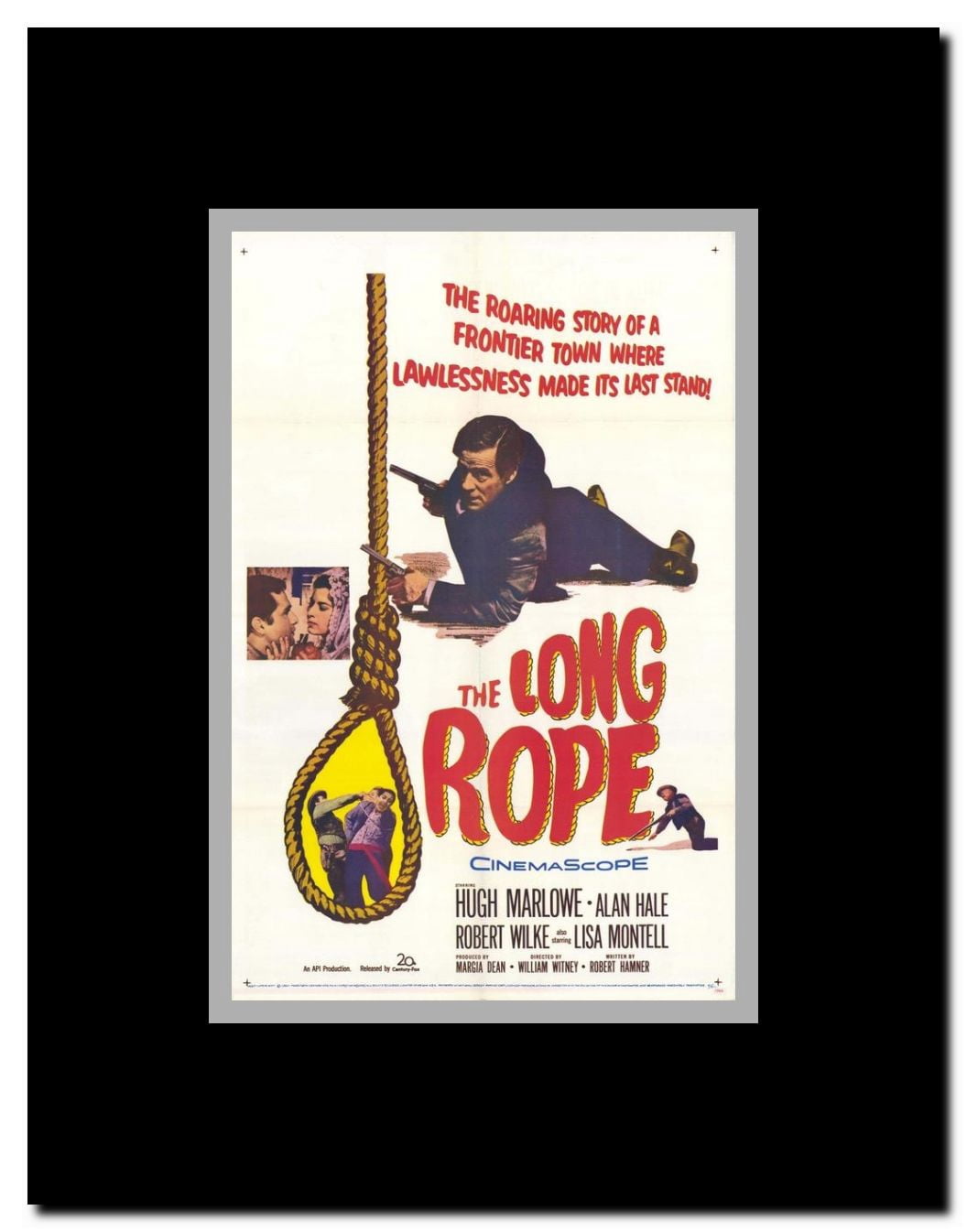 Long Rope Framed Movie Poster