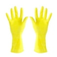 thumbnail image 1 of Long Rubber Dishwashing Gloves, Latex Kitchen Cleaning Gloves, Warm Waterproof Gloves, Household Chores Hand Protection, 1 of 5