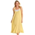 thumbnail image 1 of Long Ruffle-Trim Nightgown, 1 of 3