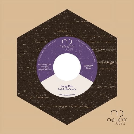 Ojah Feat. Ras Tavaris Long Run/Dub Run (Vinyl Record) 7" Single