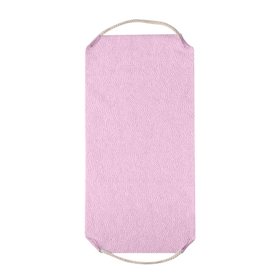 Long Scrub Bath Towel Strap Double Sided Exfoliating Shower and Back Scrubber Soft Massage Bath Towel Strip for Deep Clean Exfoliation Skin Refresh Relaxing Daily Shower Accessory Spa Home Bathing