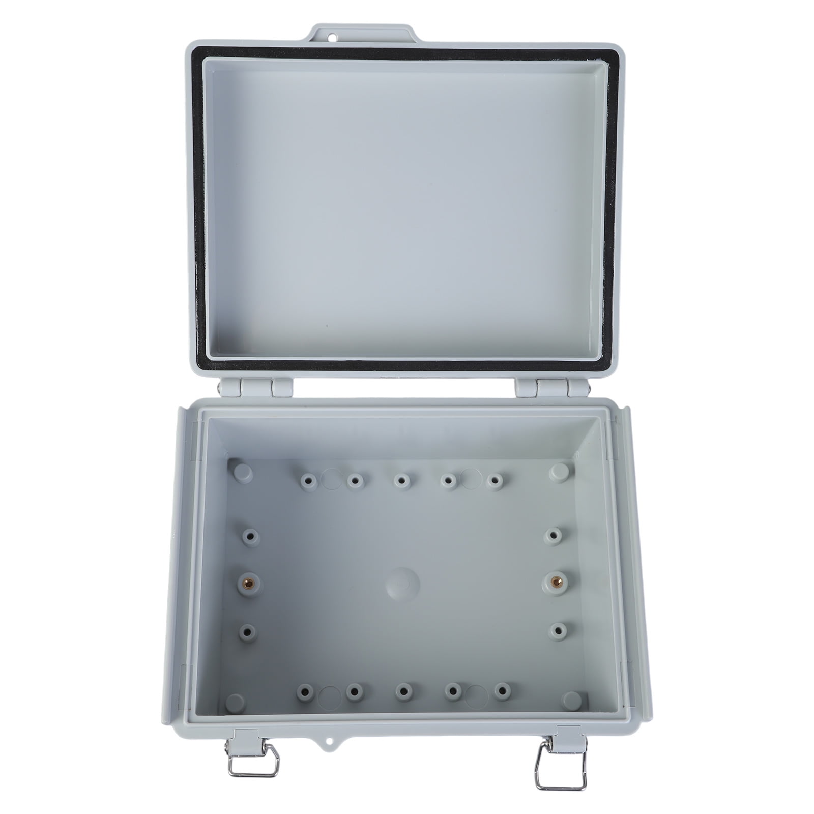 Long Service Outdoor Electrical Box Waterproof Dustproof Cover Weatherproof Enclosure with Hinged Cover Quick Fixing