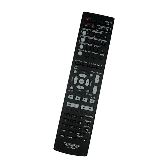 Long Service Remote Control Plastic Texture for Easy Operations AXD7688 Device Compatibility for Home Setting