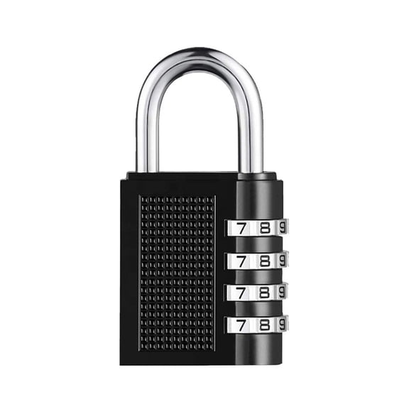 Combination Padlock Password Outdoor 4 Digit Long Shackle Waterproof Password Padlock Pad Lock for School Locker Locker Fence TAPDRA Spare Part
