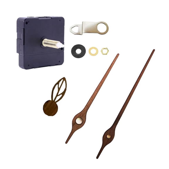 Long Shaft Clock Movement Mechanism With Long Hands Quiet Replacement Clocks
