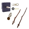 thumbnail image 1 of Long Shaft Clock Movement Set For Thick Panel Powerful Quiet Mechanism DIY, 1 of 9