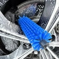 thumbnail image 1 of Long Shaft Drill Brush | Nylon Bristles | Plastic Body | Blue | Quick Release | Extended Design for Car, Kitchen, Bathroom, Floors, Wheel Hubs | 25x7x7cm | 116g, 1 of 6