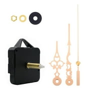 Long Shaft Silent Clock Movement Mechanism with 3 Different Size Clock Hands Kit