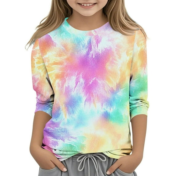 Long Shirts for Girls Girls Shirts Size 14 16 Clothes for 12 Year Old Girls Girls Size 10 Tops Kids Plain White T Shirt Fall 2024 Valentine's Day Shirt