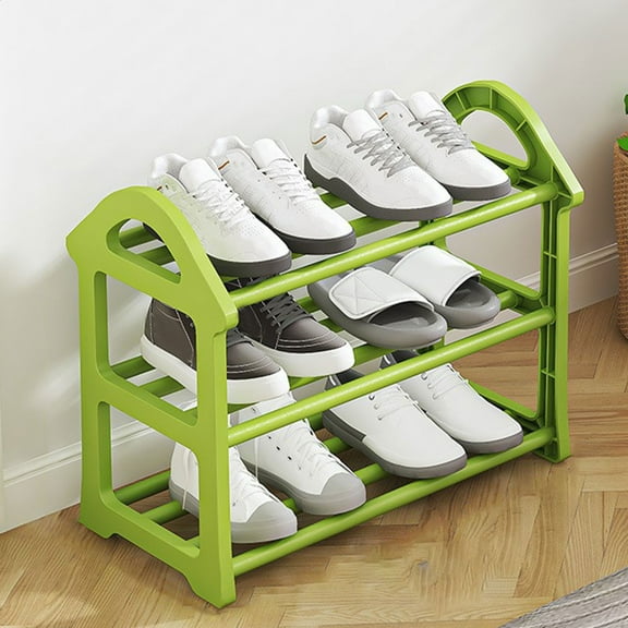 Long Shoe Rack,Three-Tier Storage Organizer,Multi-Layer Shoe Rack for Daily Use,Bedroom,Closet,Entryway or Hallway, Sturdy Footwear Organizer for Sneakers, Slippers, Sandals, and Household Shoes