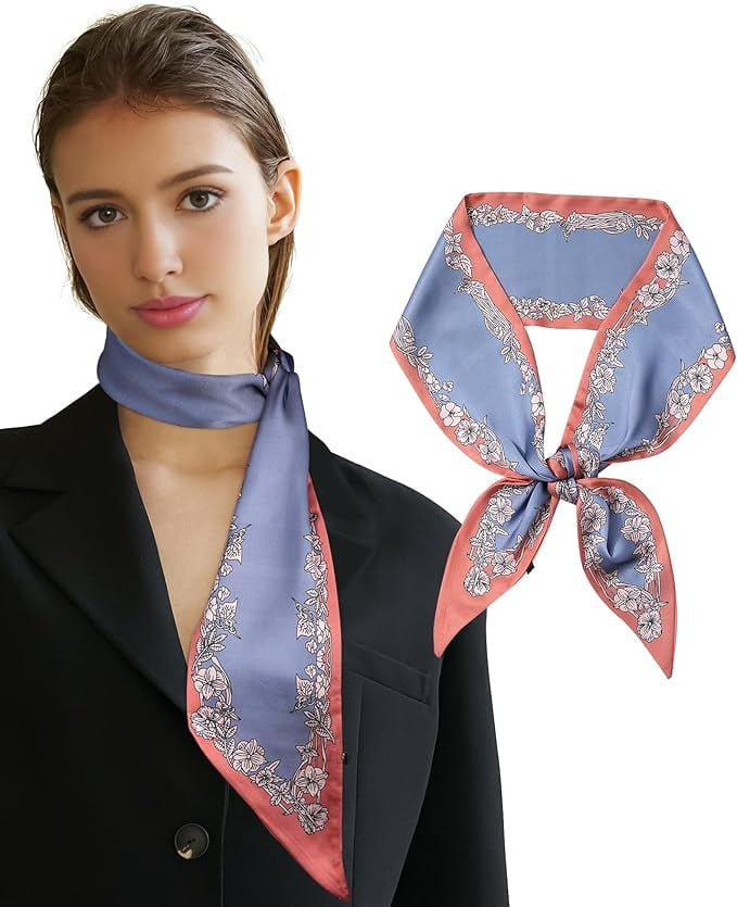 Scarf for neck,hair or purse.   (NIP) Amazon.com: Scarf For Purse Handles Skinny Hair Scarves For  main image 3