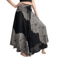 thumbnail image 1 of SOMER Skirts for Women Maxi Skirts High Waisted Boho Floral Printed Causal Skirt Flowing Long Skirt Black, 1 of 6