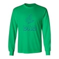 thumbnail image 1 of Long Sleeve Adult T-Shirt #1 One Dad Daddy Father's Day TV Comedy Series Gift, 1 of 2