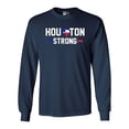 thumbnail image 1 of Long Sleeve Adult T-Shirt Houston Strong Map 2017 Survivor DT, 1 of 2
