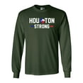 thumbnail image 1 of Long Sleeve Adult T-Shirt Houston Strong Map 2017 Survivor DT, 1 of 2