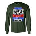 thumbnail image 1 of Long Sleeve Adult T-Shirt Hurricane Harvey Disaster Relief Team Houston 2017 DT, 1 of 2