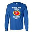 thumbnail image 1 of Long Sleeve Adult T-Shirt Hurricane Irma Survivor 2017 DT, 1 of 2