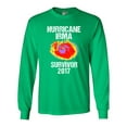 thumbnail image 1 of Long Sleeve Adult T-Shirt Hurricane Irma Survivor 2017 DT, 1 of 2