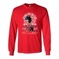 thumbnail image 1 of Long Sleeve Adult T-Shirt I Stand For The Flag Kneel For The Fallen USA DT, 1 of 2