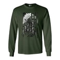 thumbnail image 1 of Long Sleeve Adult T-Shirt Native American Flag Patriotic Support DT, 1 of 2