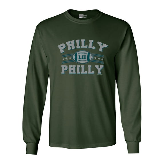 Long Sleeve Adult T-Shirt Philly Philly Philadelphia Football DT