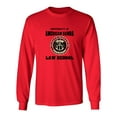 thumbnail image 1 of Long Sleeve Adult T-Shirt University Of American Samoa Law School TV Parody DT, 1 of 2