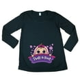thumbnail image 1 of Long Sleeve Baby Girl Pillow Cute Future Mom Mommy Maternity DT T-Shirt Tee, 1 of 2