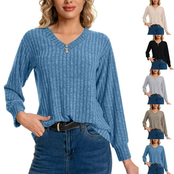 Long Sleeve Blouse for Women Crew Neck Temperament Solid Color Thin And Linen Feeling Pullover Fashionable Basic T-Shirts