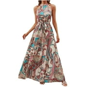 Long Sleeve Bodycon Dress,Women Summer Dresses Maxi Dresses Boho Long Dresses,Strapless Dress(Size:2XL)
