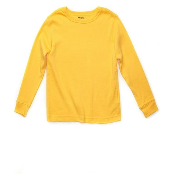 Long Sleeve Boys Girls Kids & Toddler T-Shirt 100% Cotton (2-14 Years) Variety of Colors