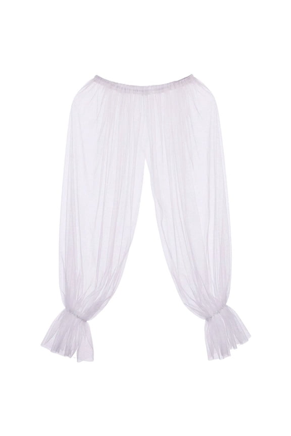 Long Sleeve Bridal Wrap Cape, White Ruffled Tulle Shrug, One Size