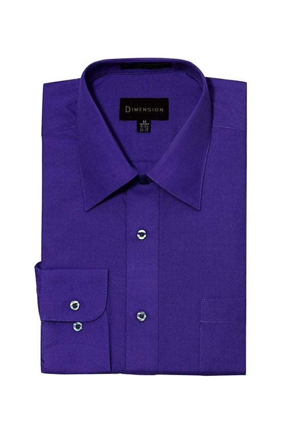 Long Sleeve Business Dress Shirt Regular Fit One Pocket Variety Of Colors