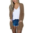 thumbnail image 1 of Long Sleeve Cardigan For Women Fall Open Front Cardigan With Pockets Casual Duster Lightweight Cardigan Sweater, 1 of 5