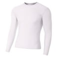 thumbnail image 1 of Long Sleeve Compression Crew Shirt N3133, 1 of 2