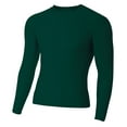 thumbnail image 1 of Long Sleeve Compression Crew Shirt N3133, 1 of 3