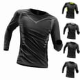 thumbnail image 1 of Long Sleeve Compression Shirts for Men Cool Dry Athletic Undershirt Workout Tops Base Layer for Running Cold Weather Base Layer Top & Bottom 2026 Green M, 1 of 4